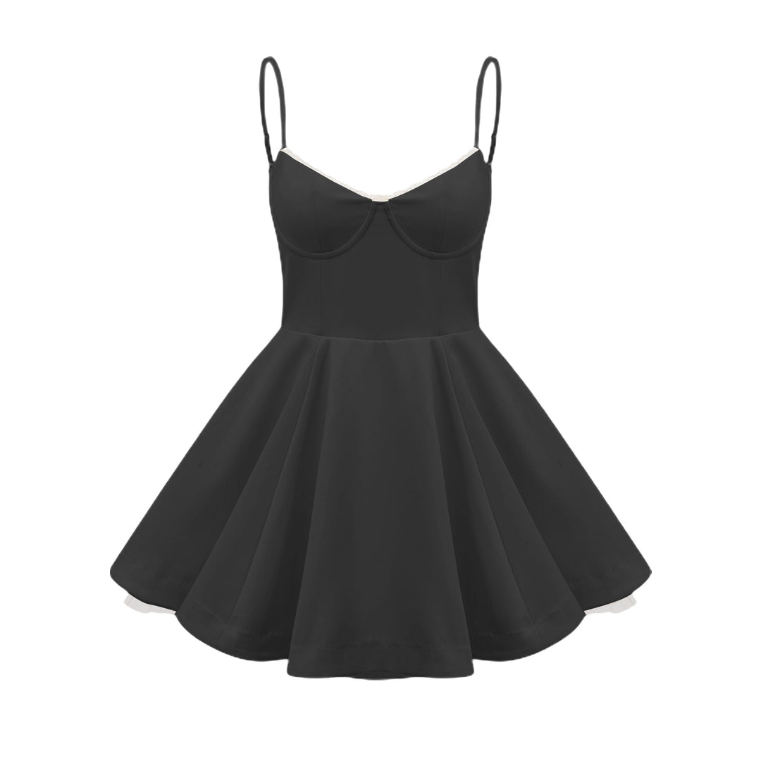 Saira Tül Kloş Mini Elbise