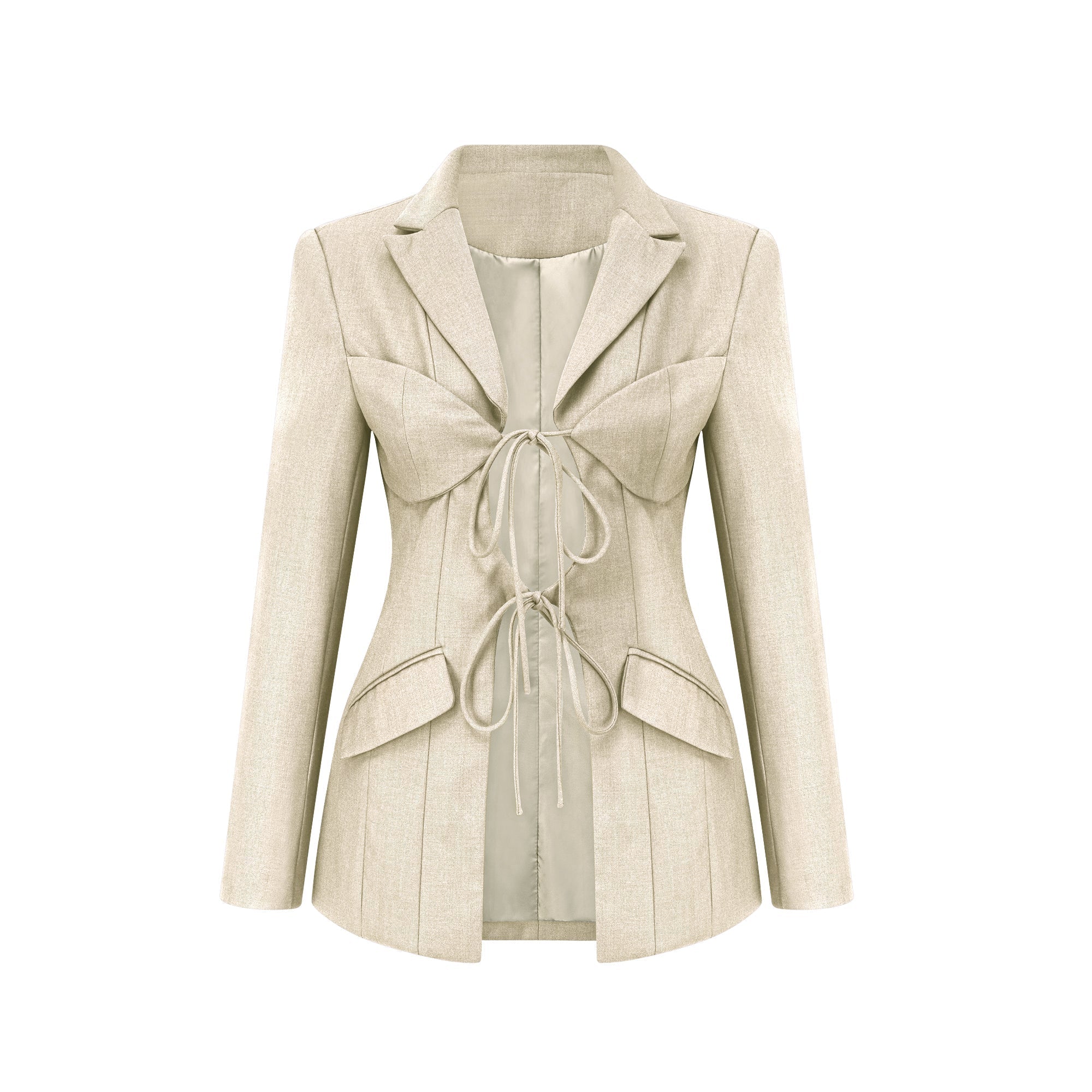 Solange Bağlamalı Blazer Tasarımı