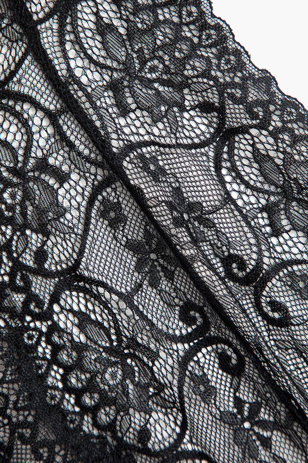 Düz Dantel Kesik Detaylı Jartiyer Takımı