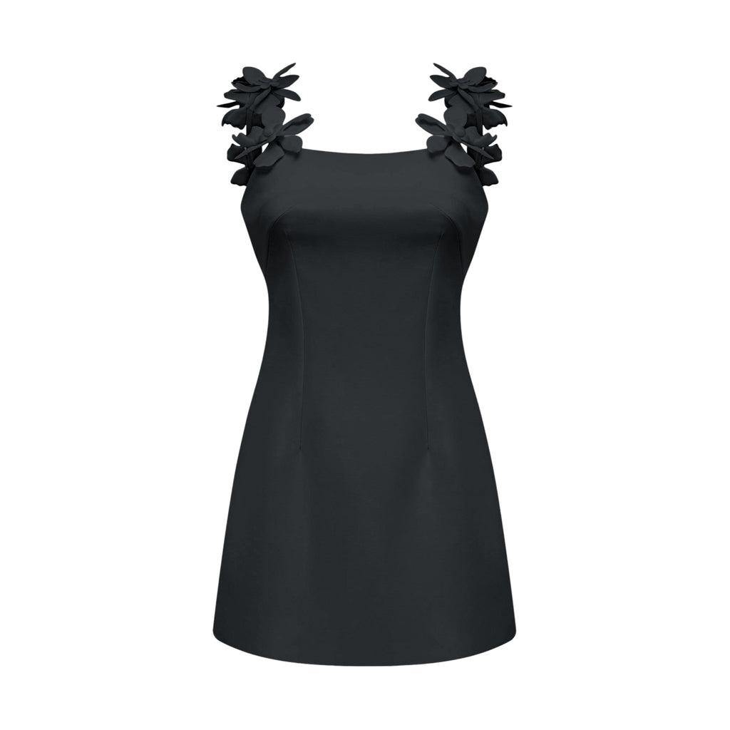 Margot Suni Çiçekli Mini Elbise