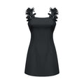 Margot Suni Çiçekli Mini Elbise