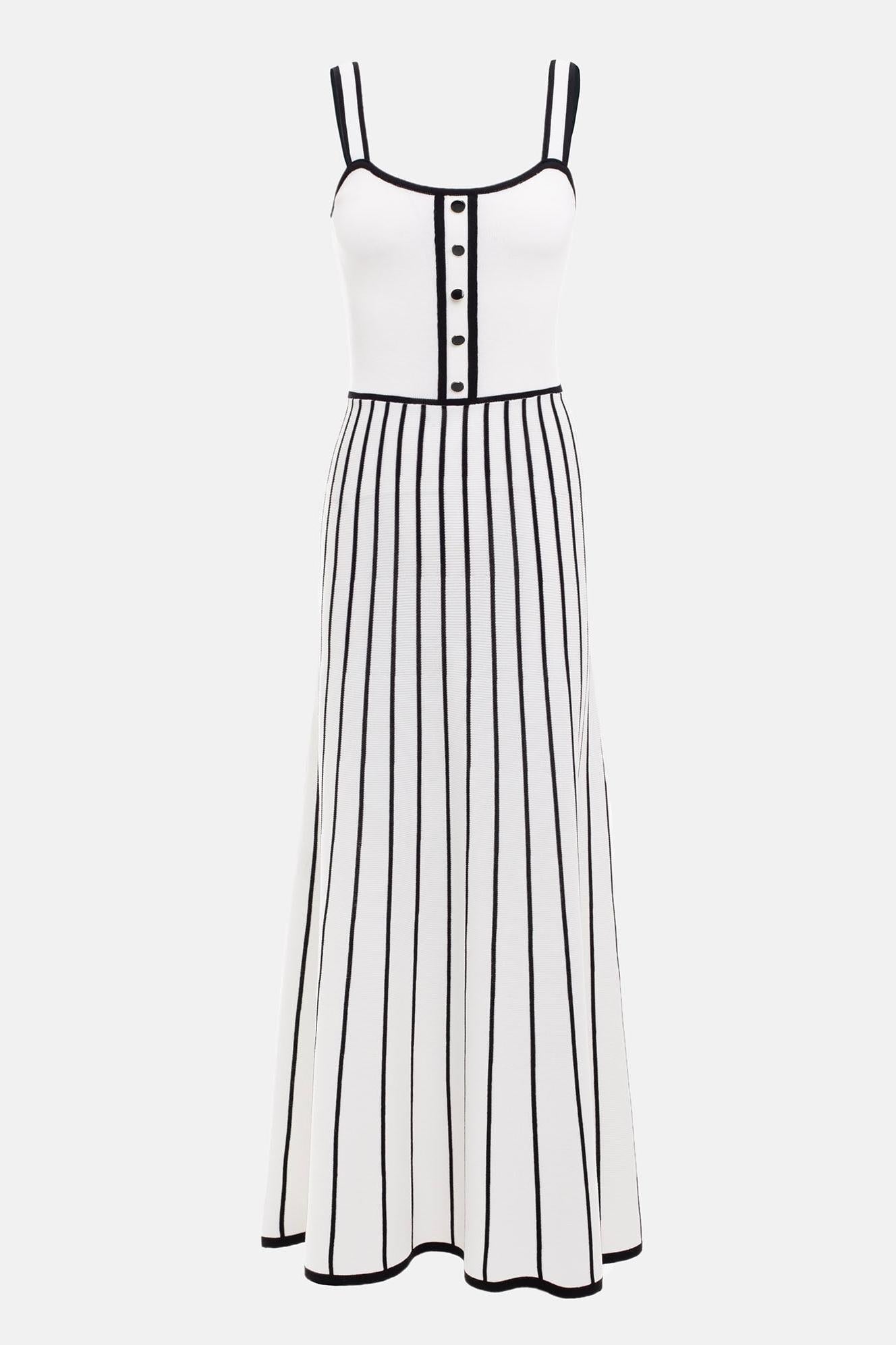 Pag Örgü Midi Elbise