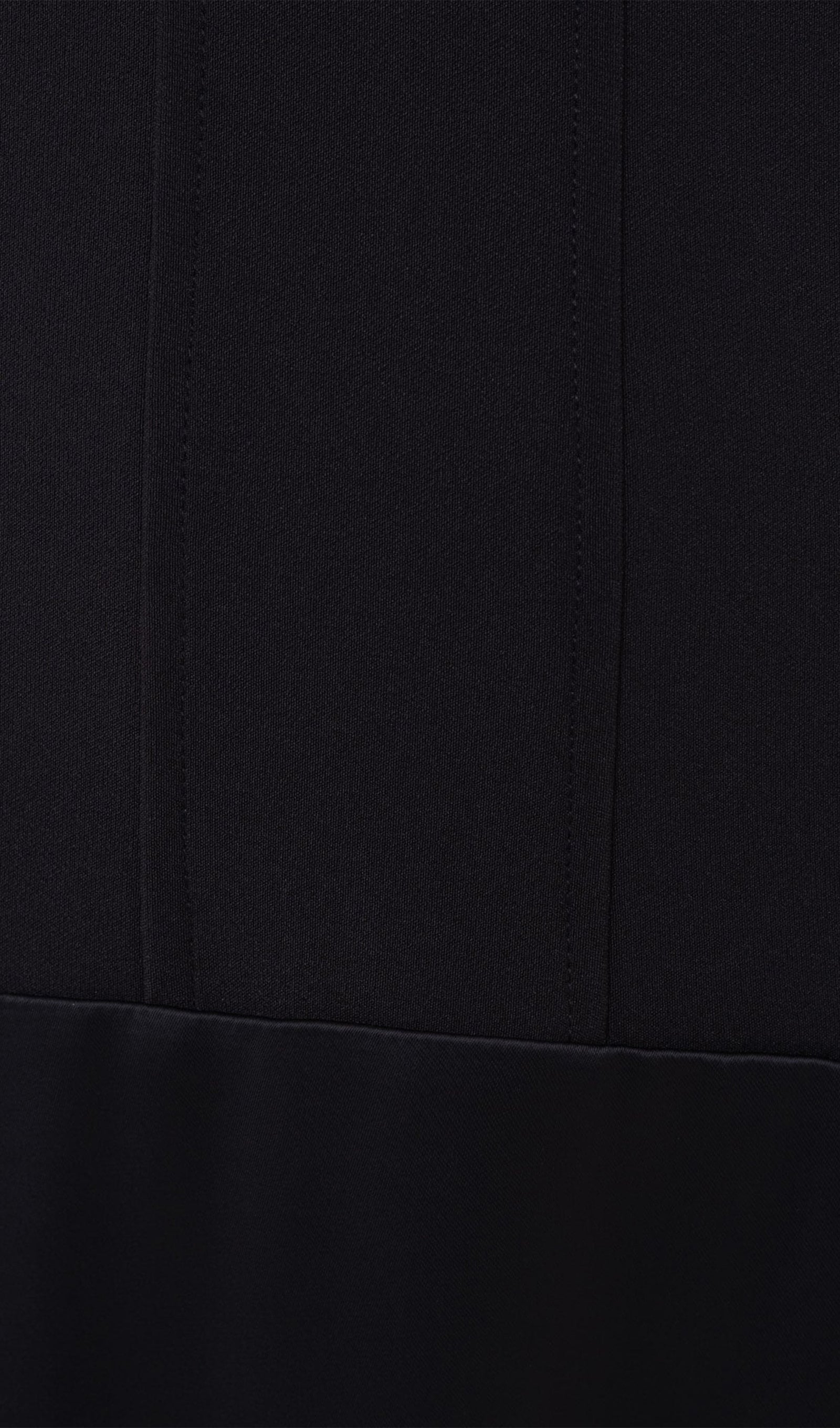 Örme Saten Uzun Elbise