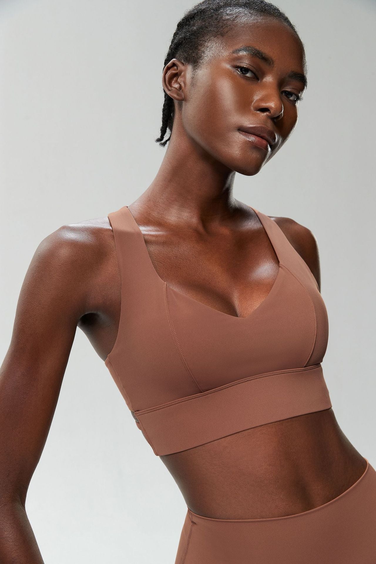 Sırt Çapraz Detay Yarışçı Bra