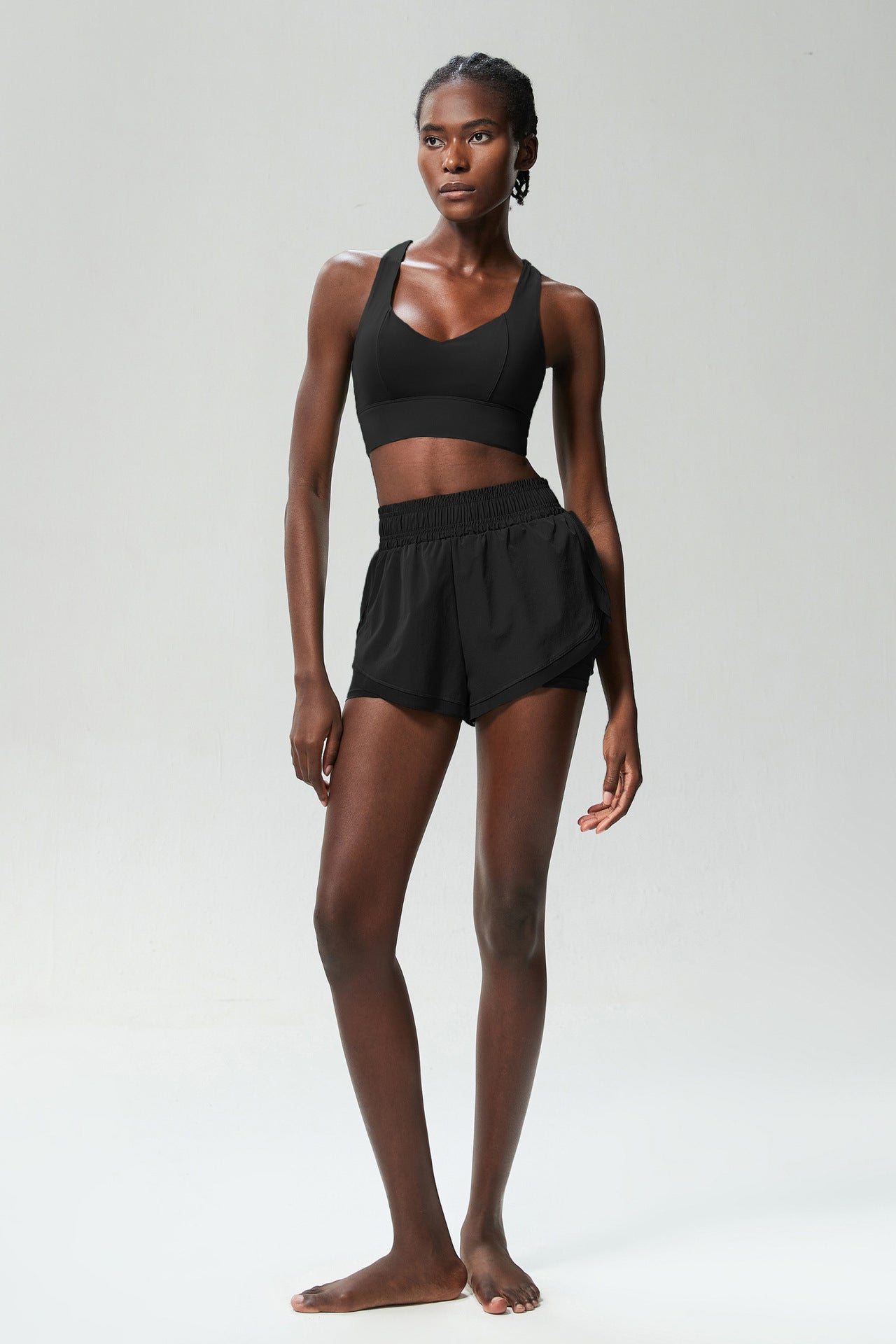 Sırt Çapraz Detay Yarışçı Bra