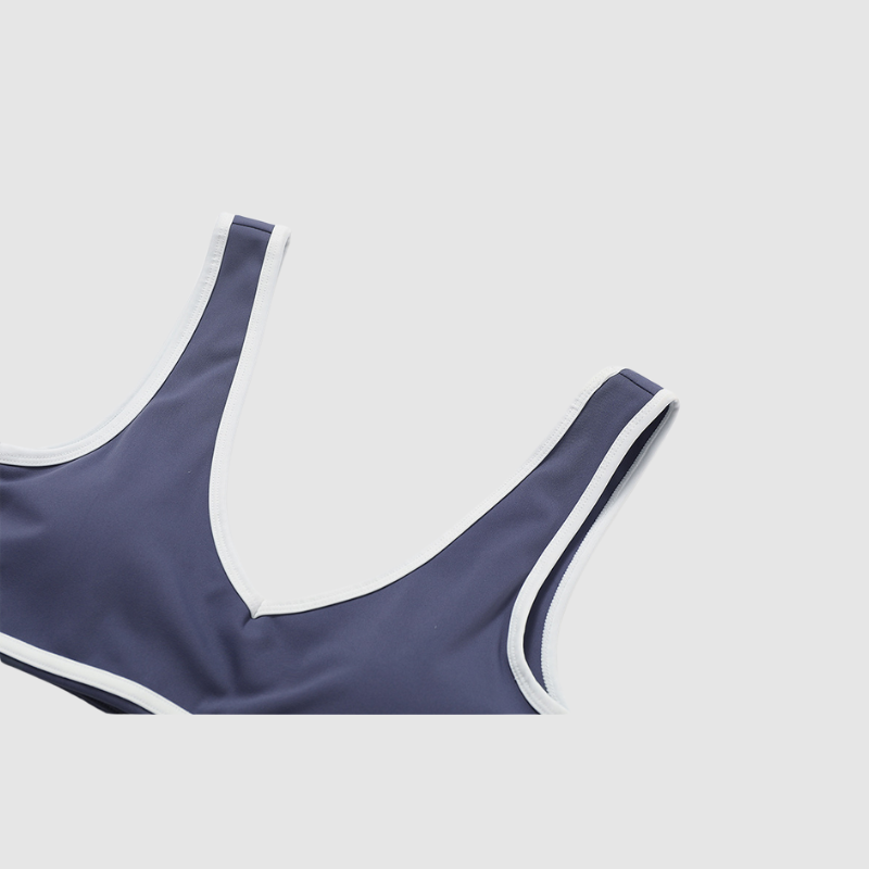 V Bel Geniş Paçalı Tayt ve Bra Spor Sütyeni Takımı