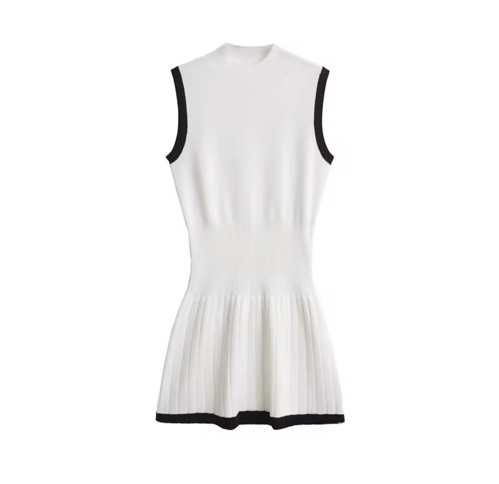 Nina Ribanalı Mini Elbise