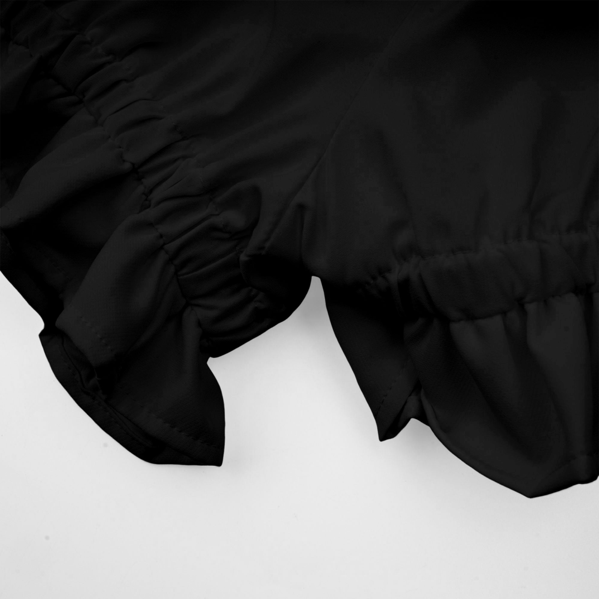 Andrea Asimetrik Tül Bluz ve Etek Takım