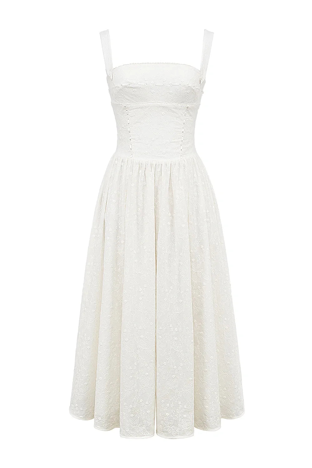 Apolline Geçme Kurdele Midi Elbise