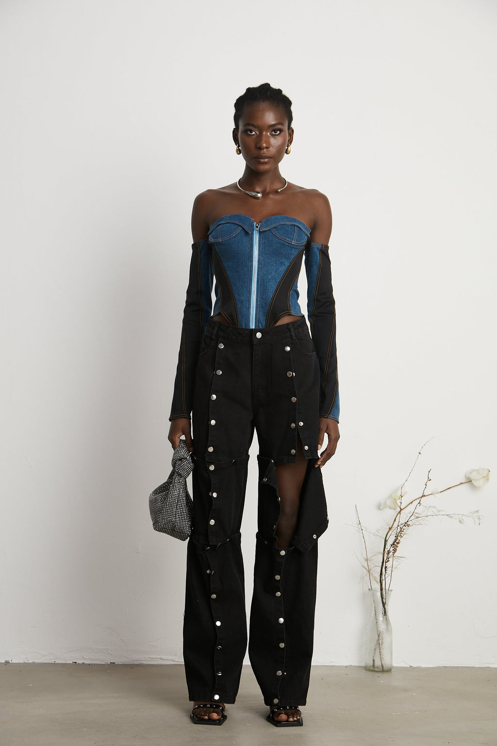 Melina Korse Denim Body