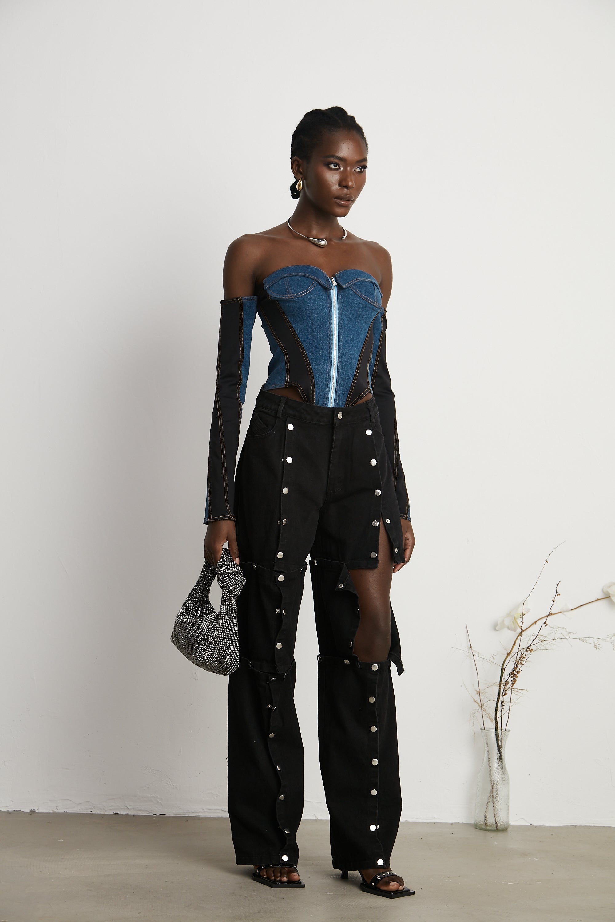 Melina Korse Denim Body