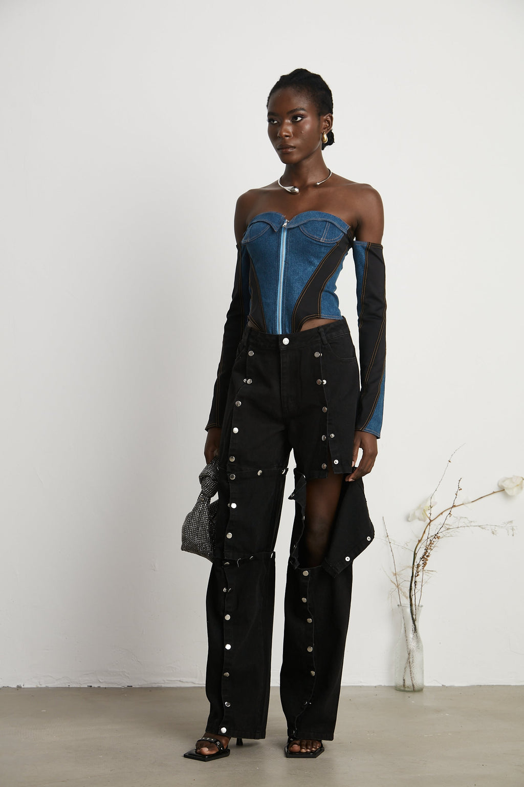 Melina Korse Denim Body