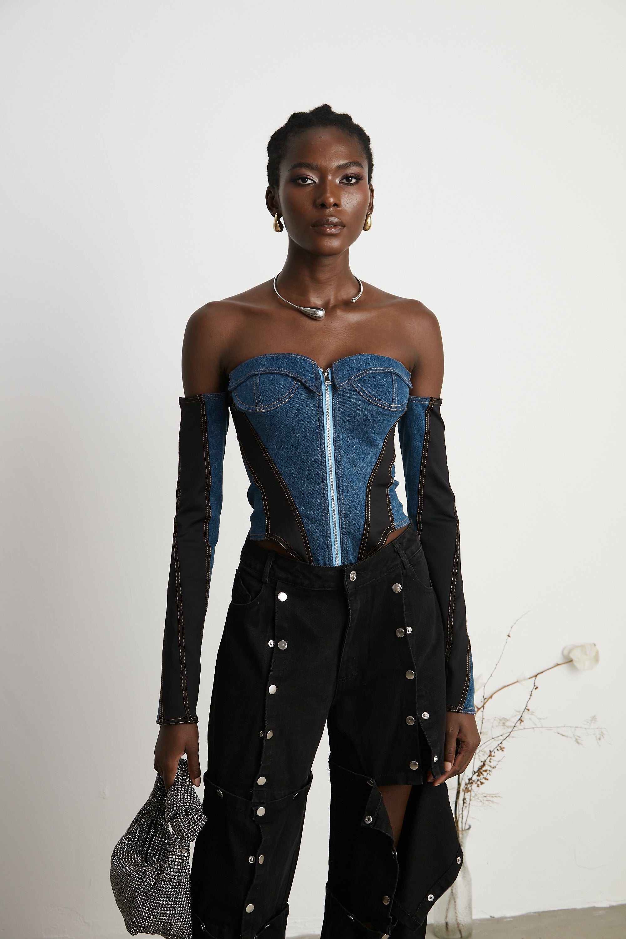 Melina Korse Denim Body