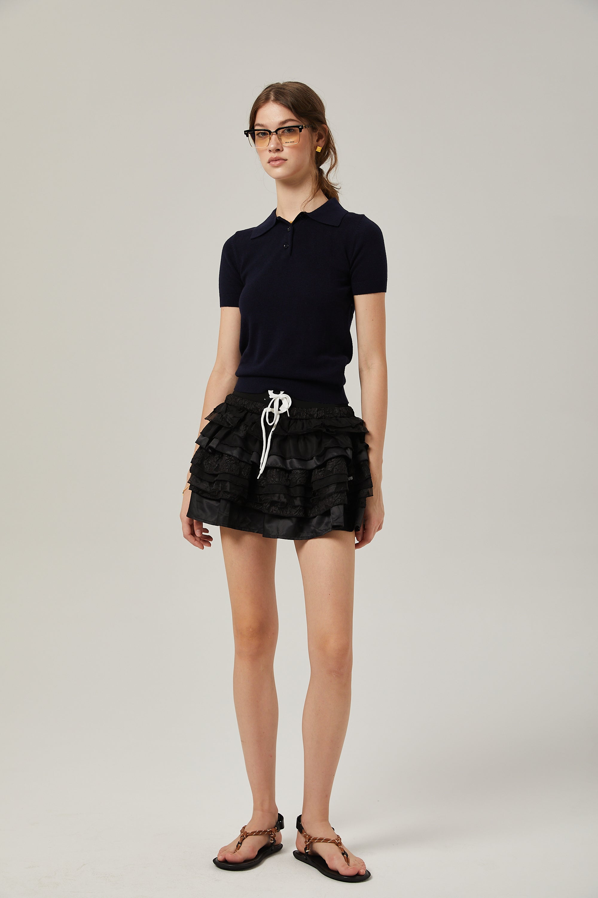 Émmanuelle Katmanlı Evaze Etek