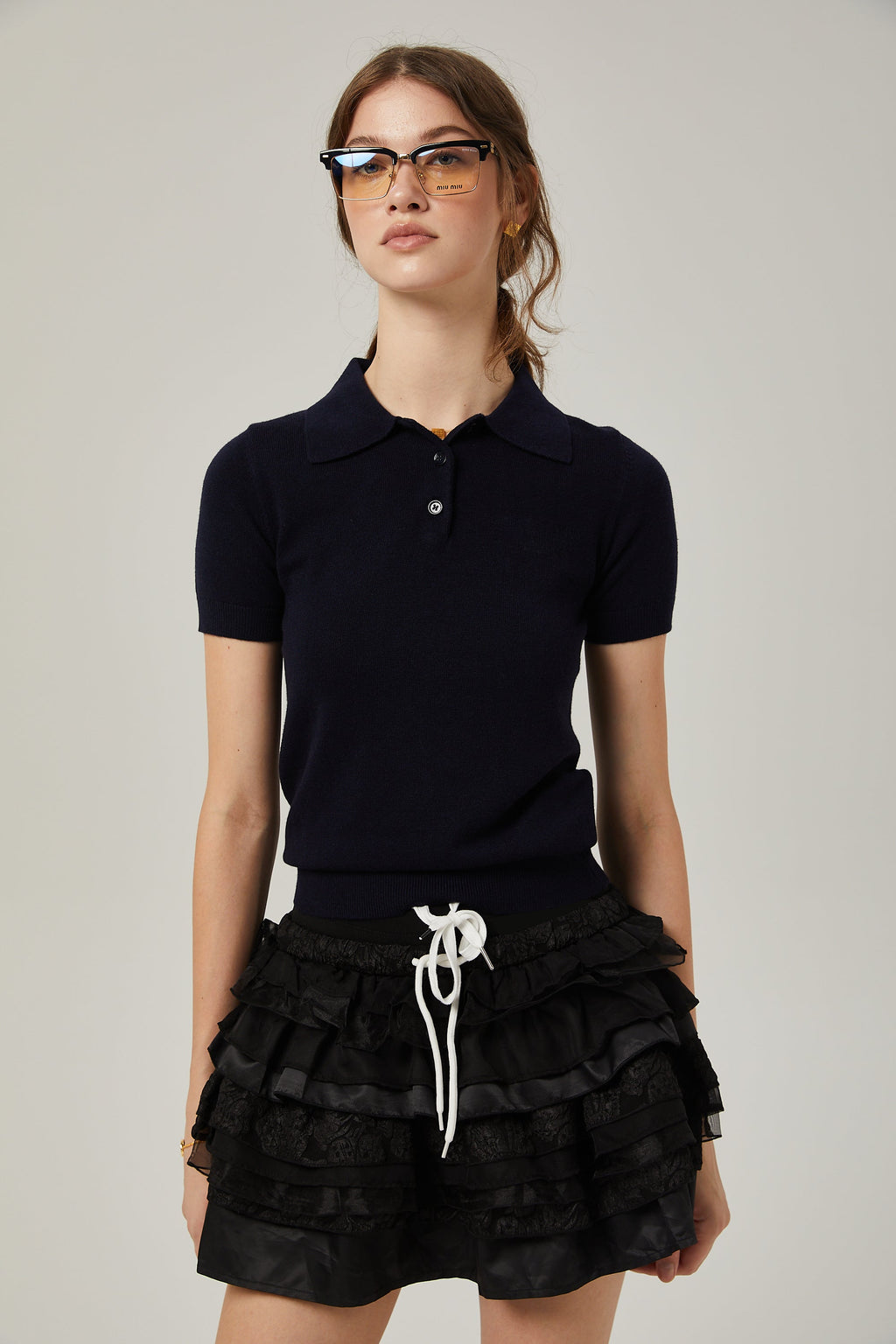 Émmanuelle Katmanlı Evaze Etek