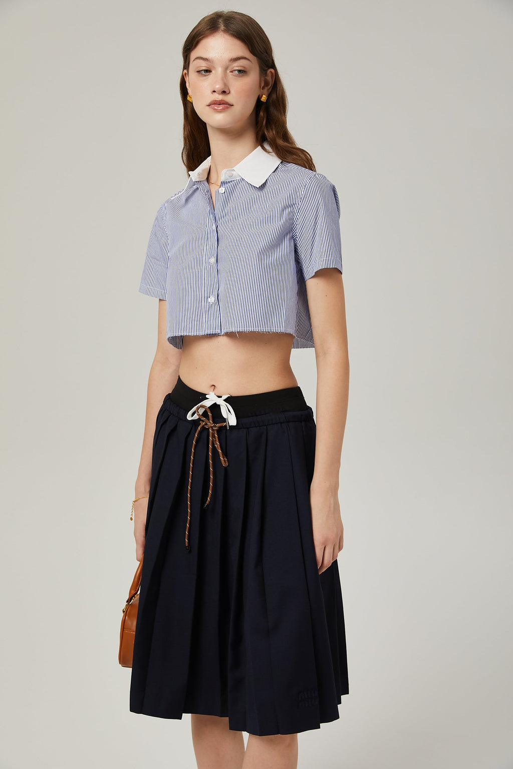 Madeleine A-Line Pilili Etek (Midi Boy)