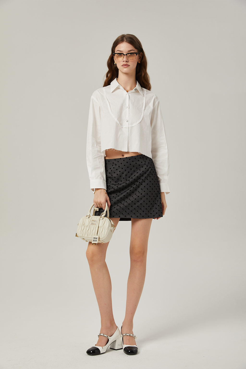 Marie Klasik Yakalı Kısa Gömlek