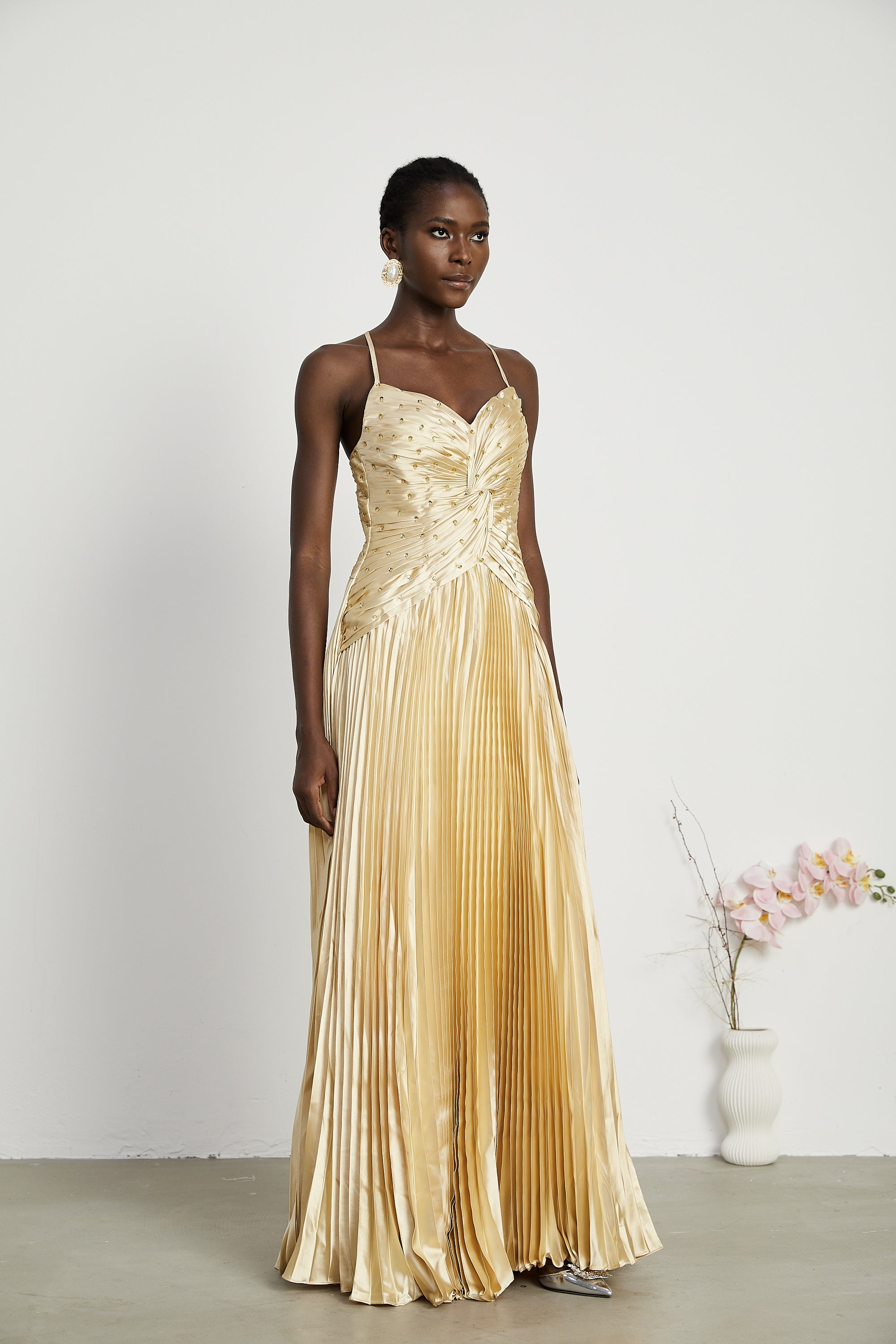 Eline Pilili Maxi Elbise ®