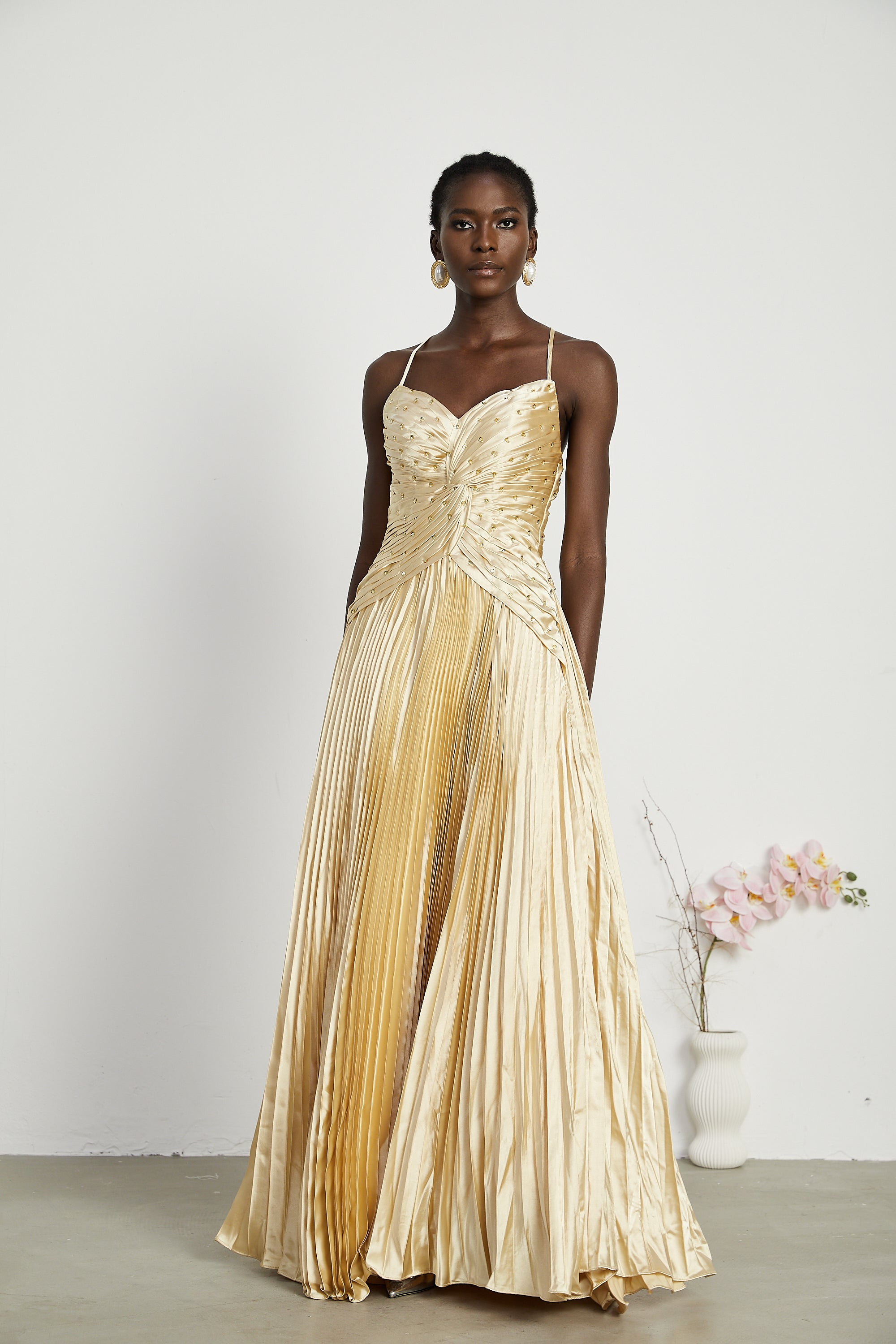Eline Pilili Maxi Elbise ®