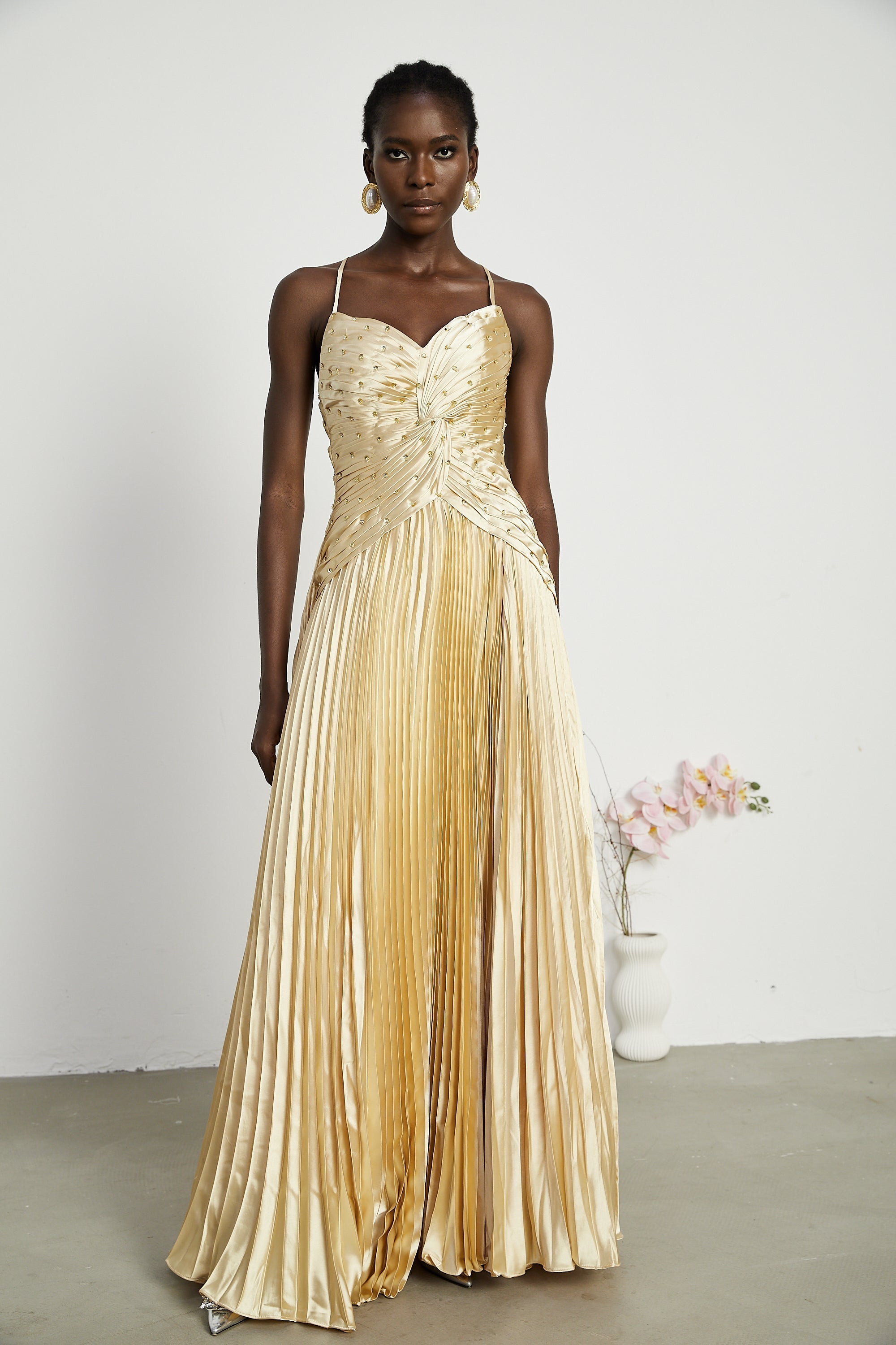 Eline Pilili Maxi Elbise ®