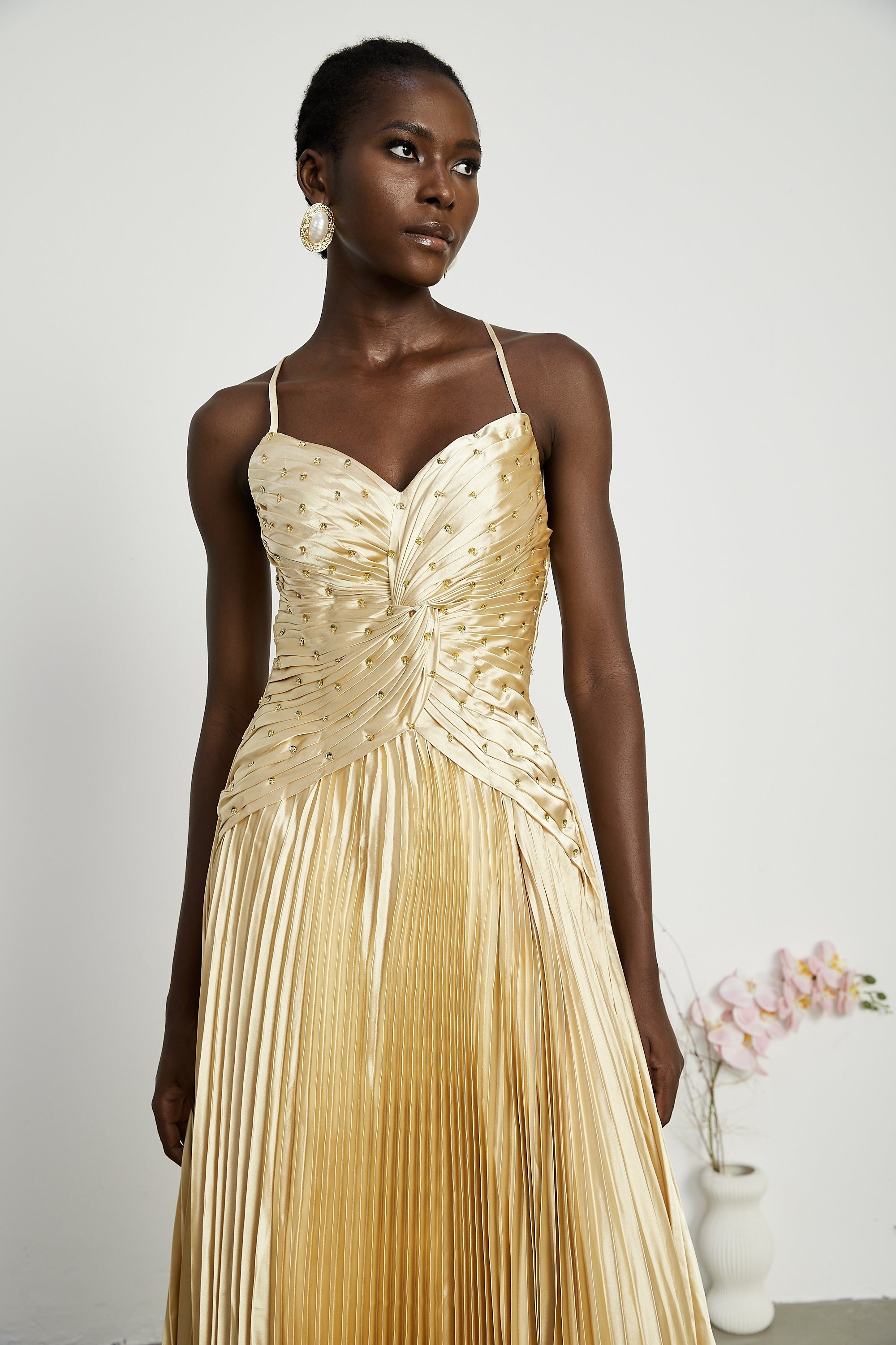 Eline Pilili Maxi Elbise ®