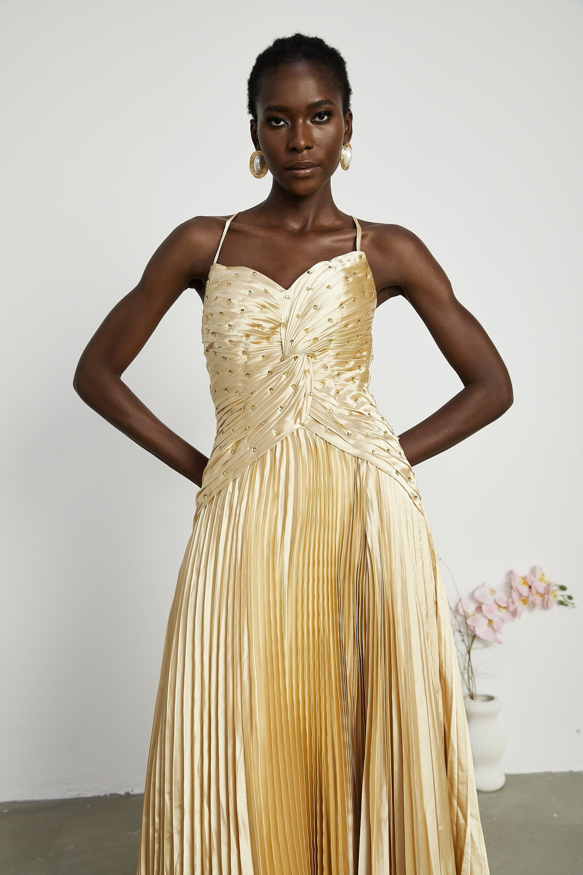 Eline Pilili Maxi Elbise ®