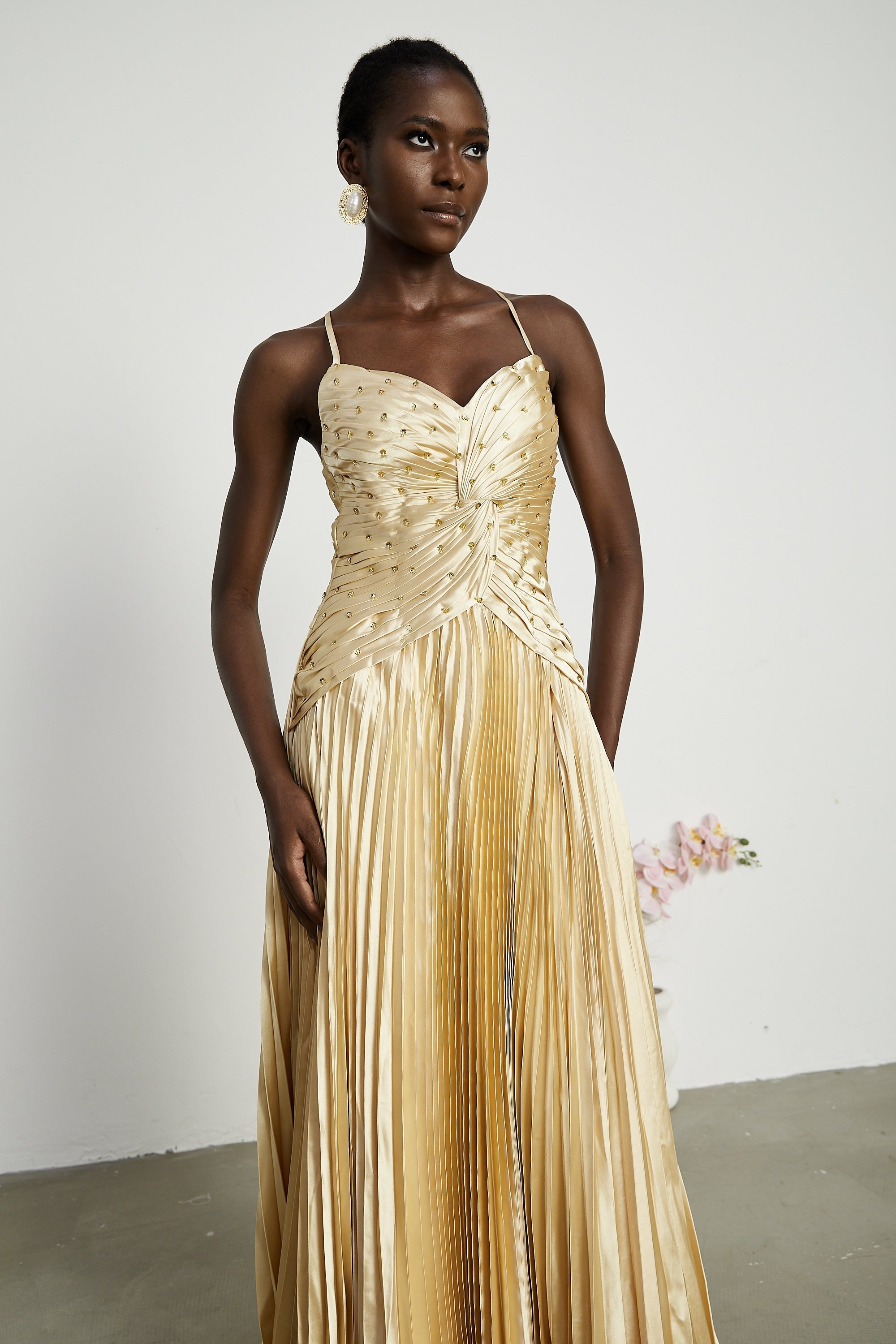 Eline Pilili Maxi Elbise ®