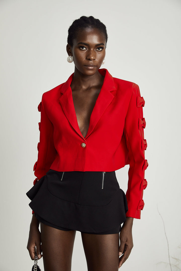 Liane Papyon İşlemeli Blazer