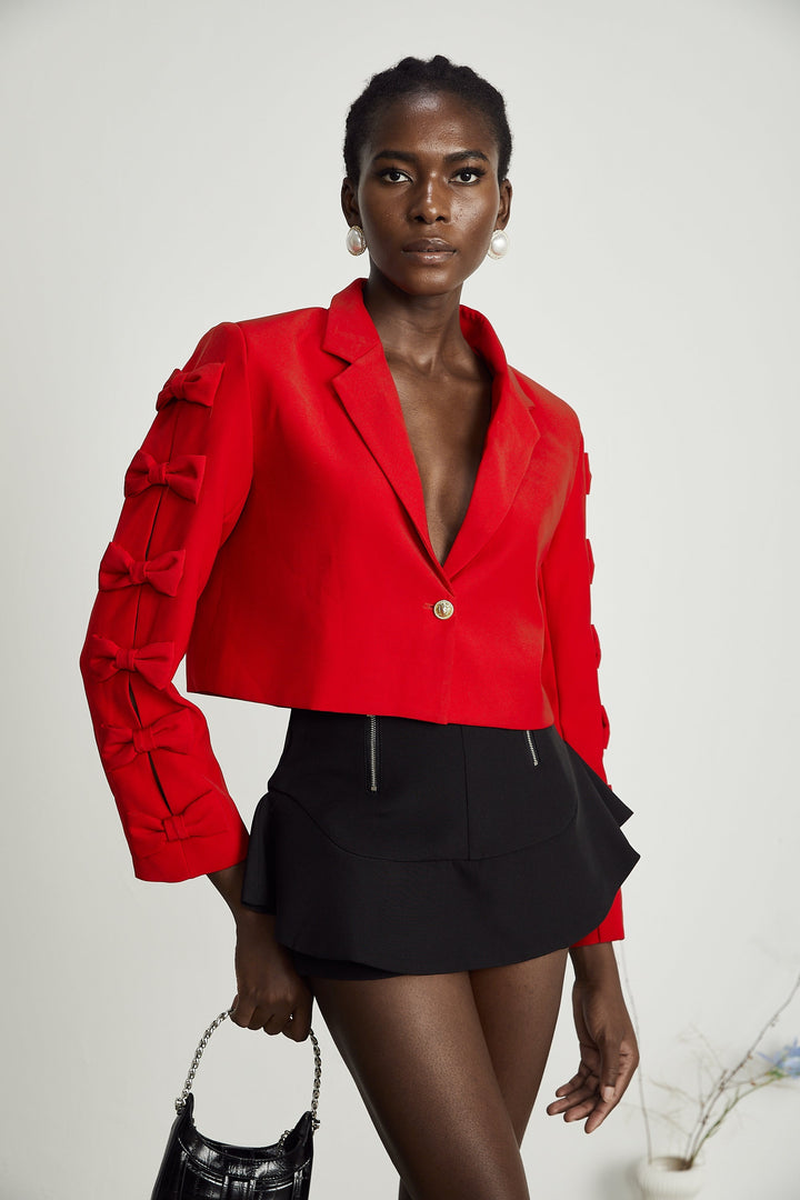 Liane Papyon İşlemeli Blazer