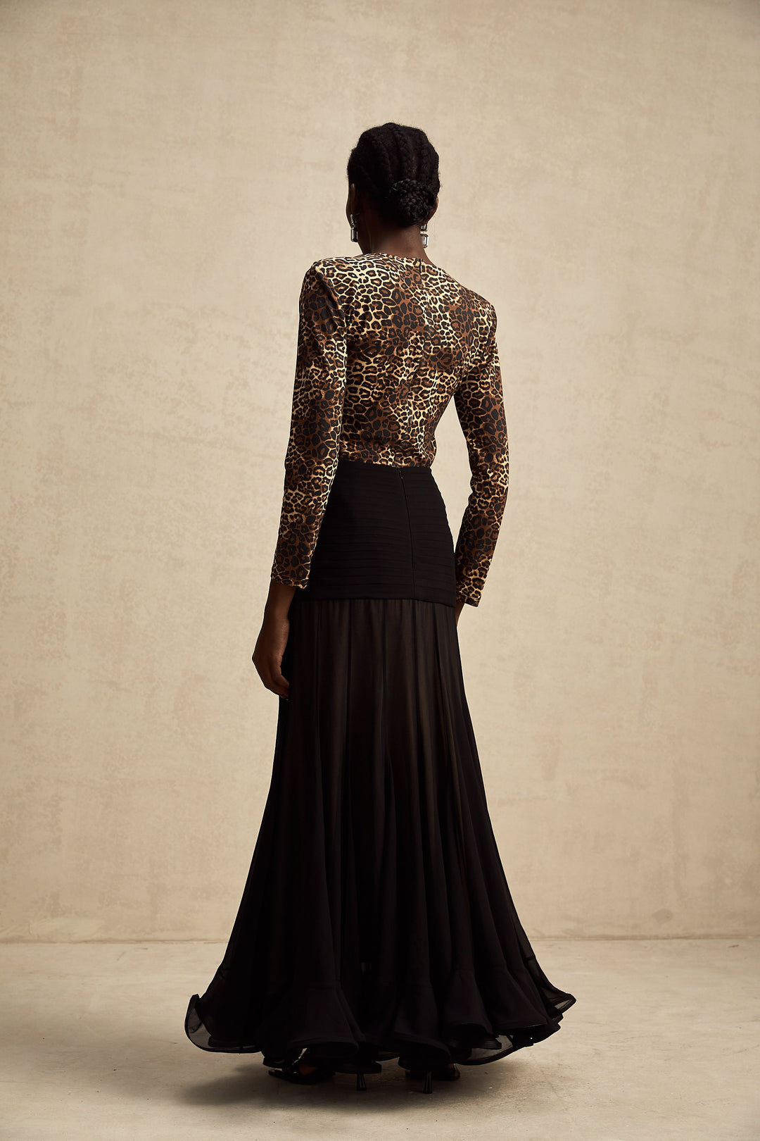 Lise Leopar Desenli Body