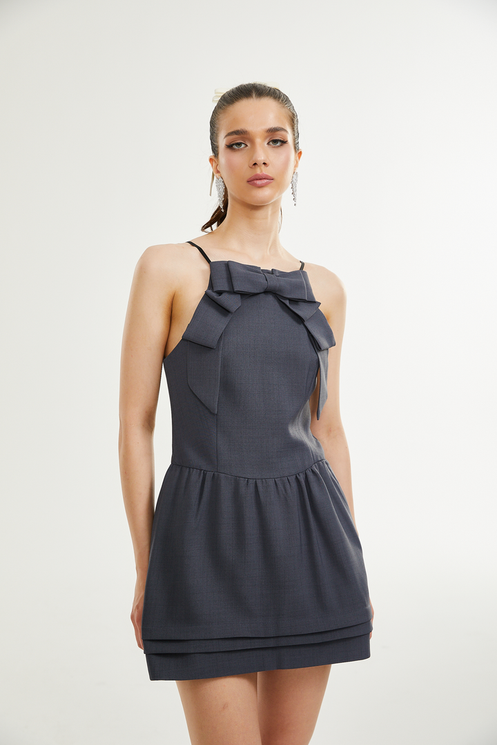 Sebille Chambray Mini Elbise