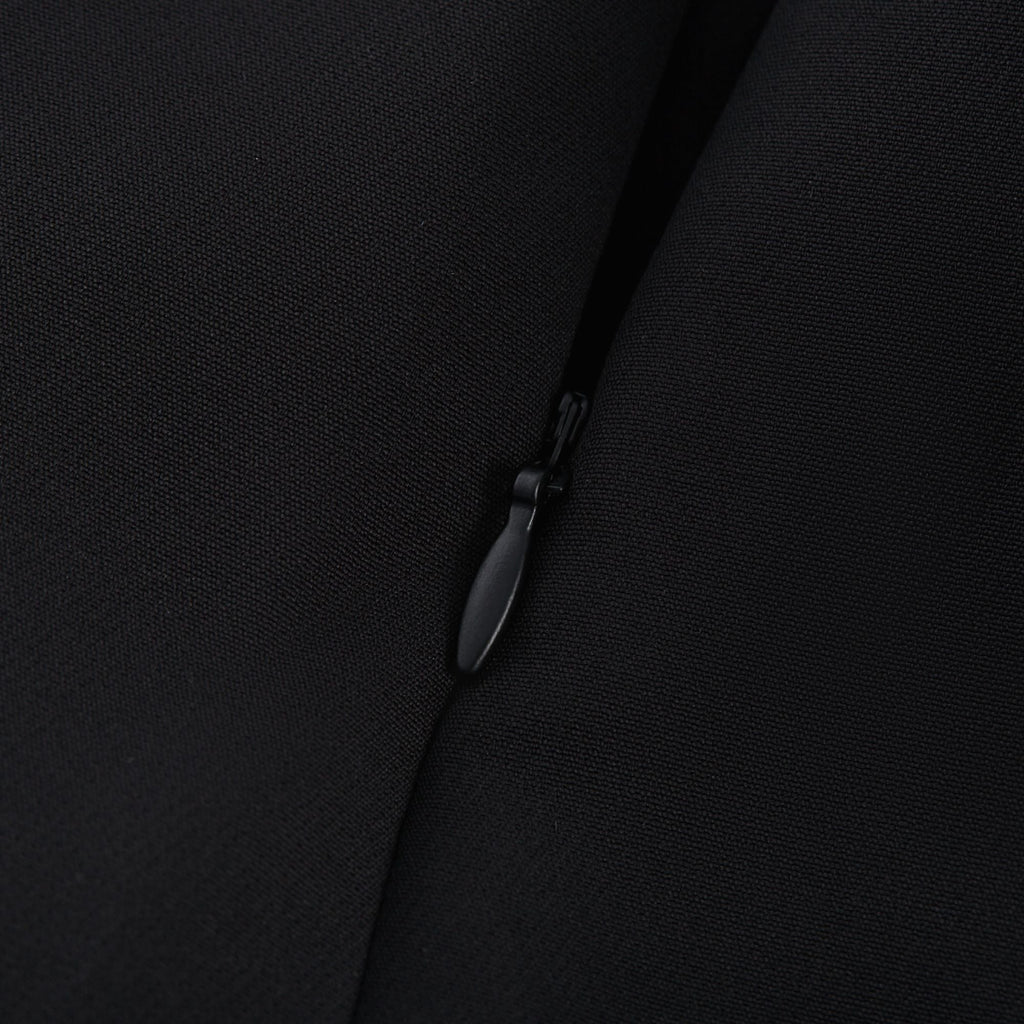 Nalini Siyah Suni Çiçek Mini Etek