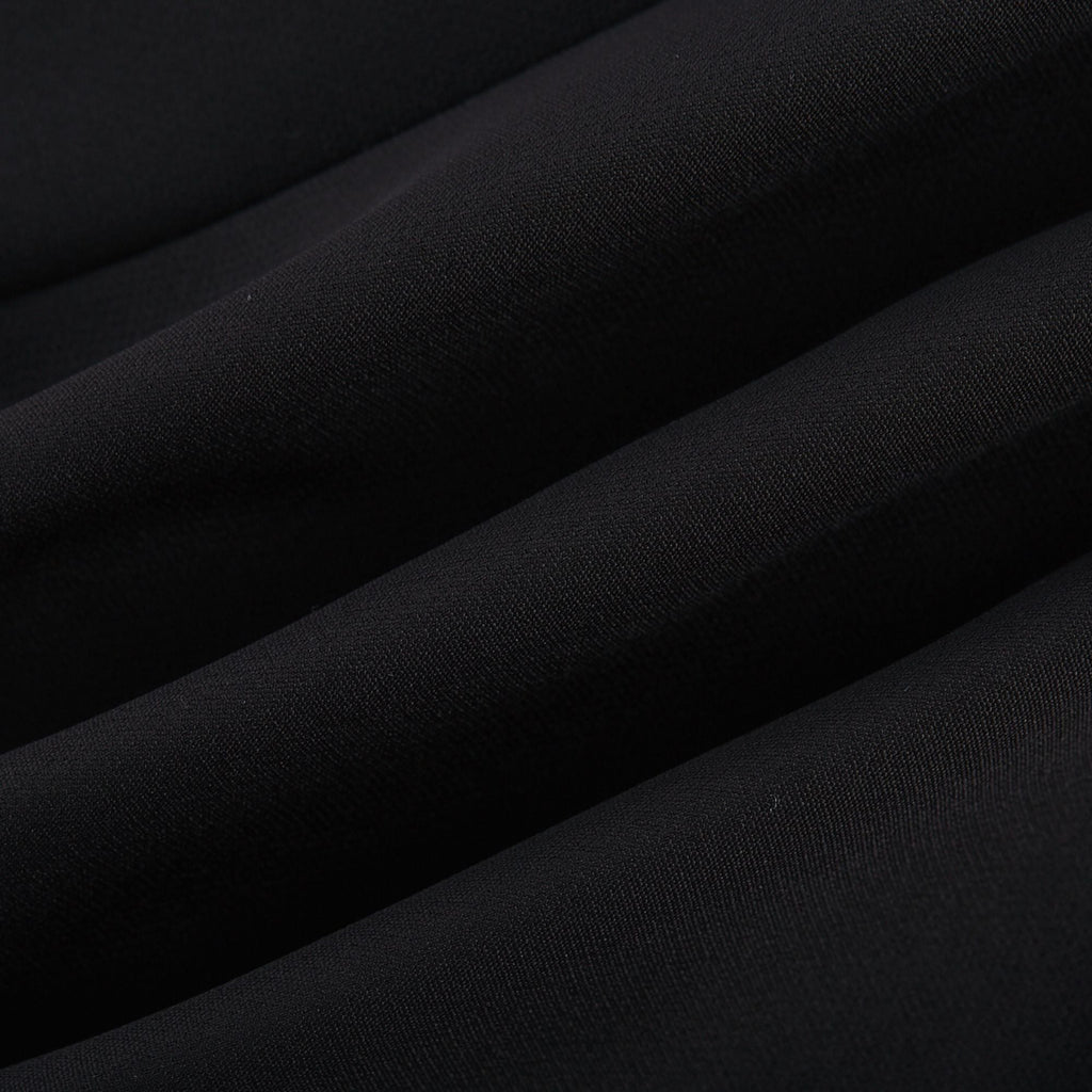 Nalini Siyah Suni Çiçek Mini Etek