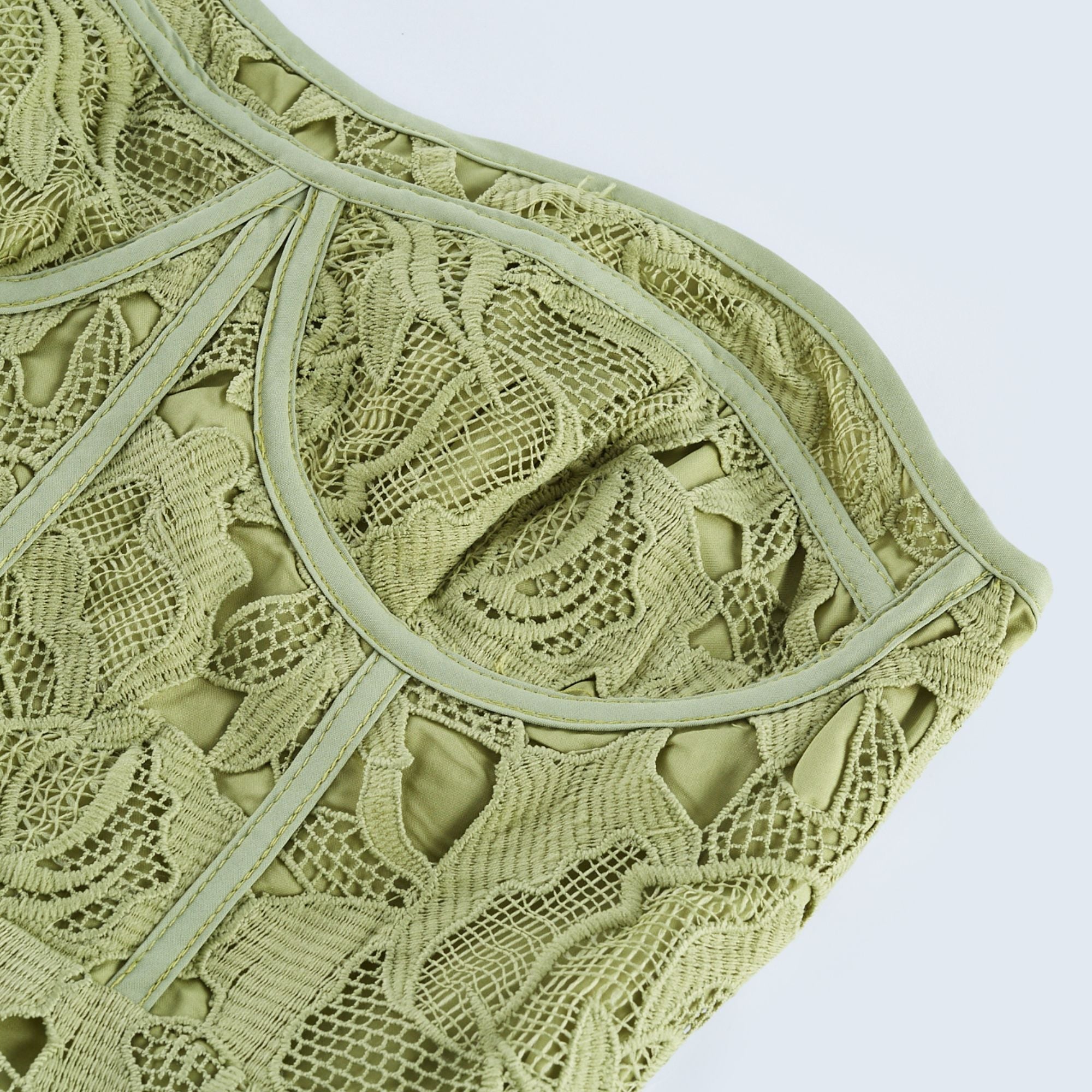 Ines Dantel Straplez Uzun Elbise