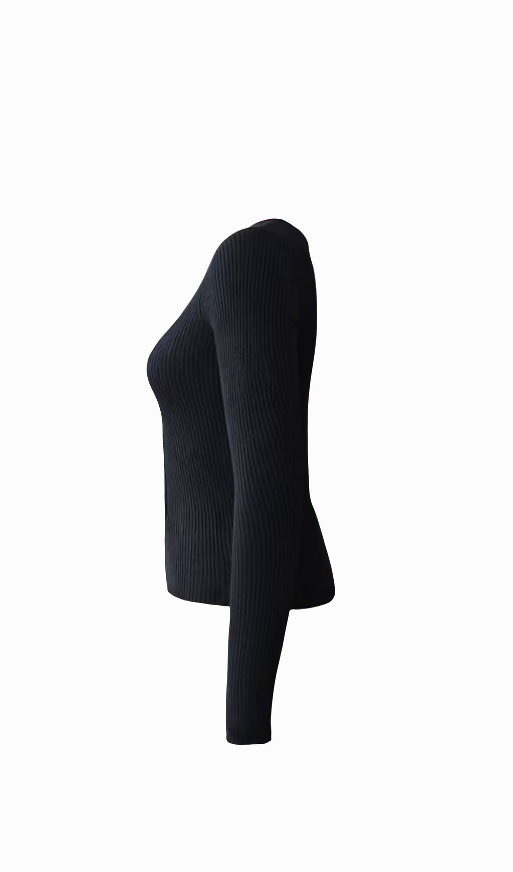 Fermuarlı Nervürlü Örgü Hırka Üst