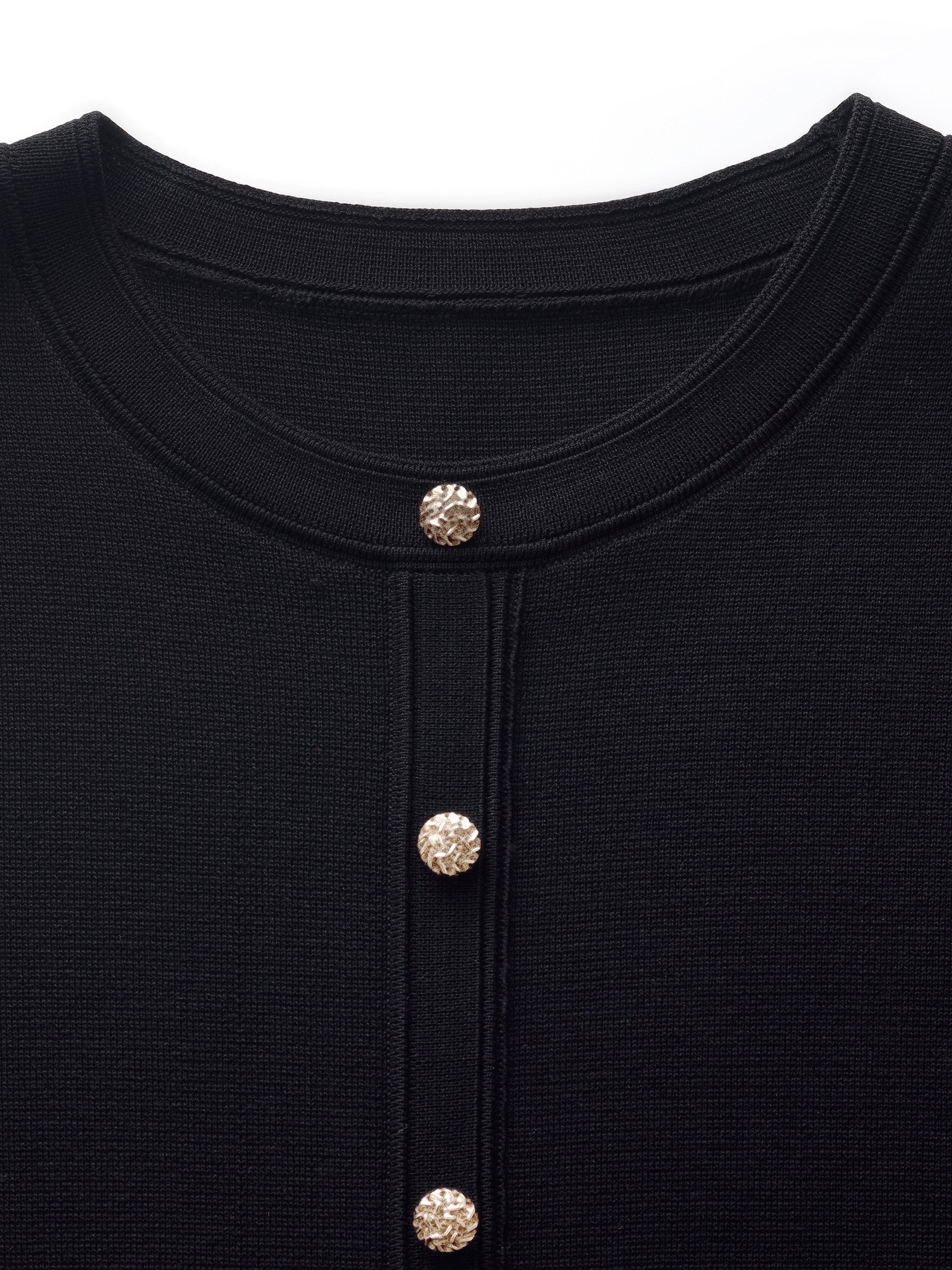 Bloklu Kadın Triko Mini Elbise