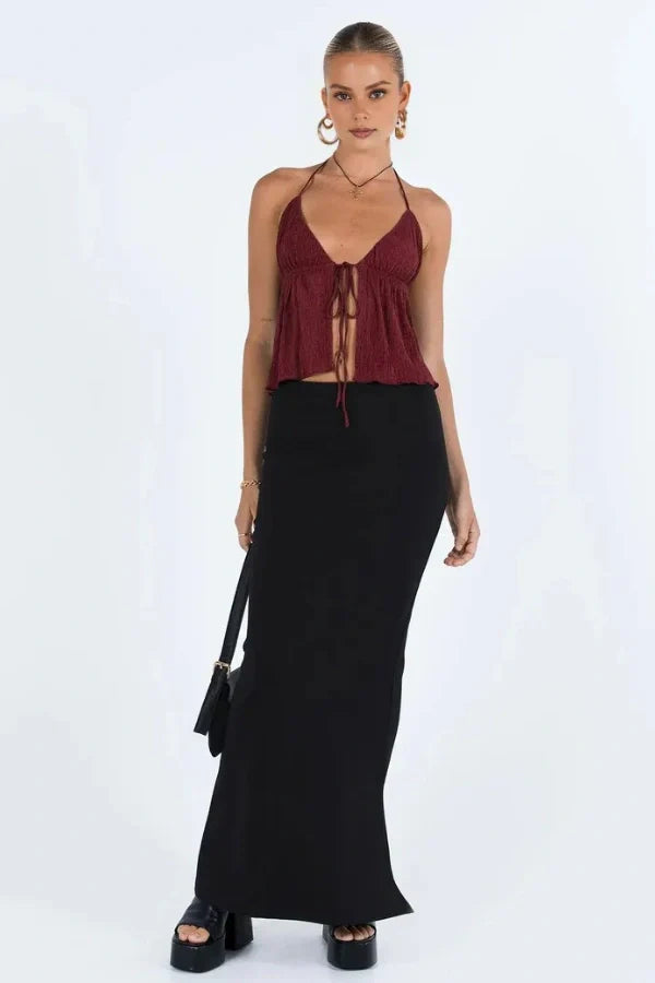 Ivy Bürümcük YarıTransparan Top