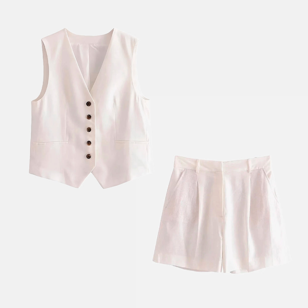 Scan Yelek ve Şort Takımı