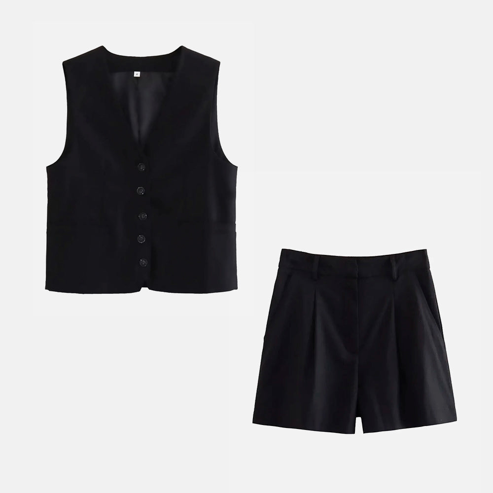 Scan Yelek ve Şort Takımı