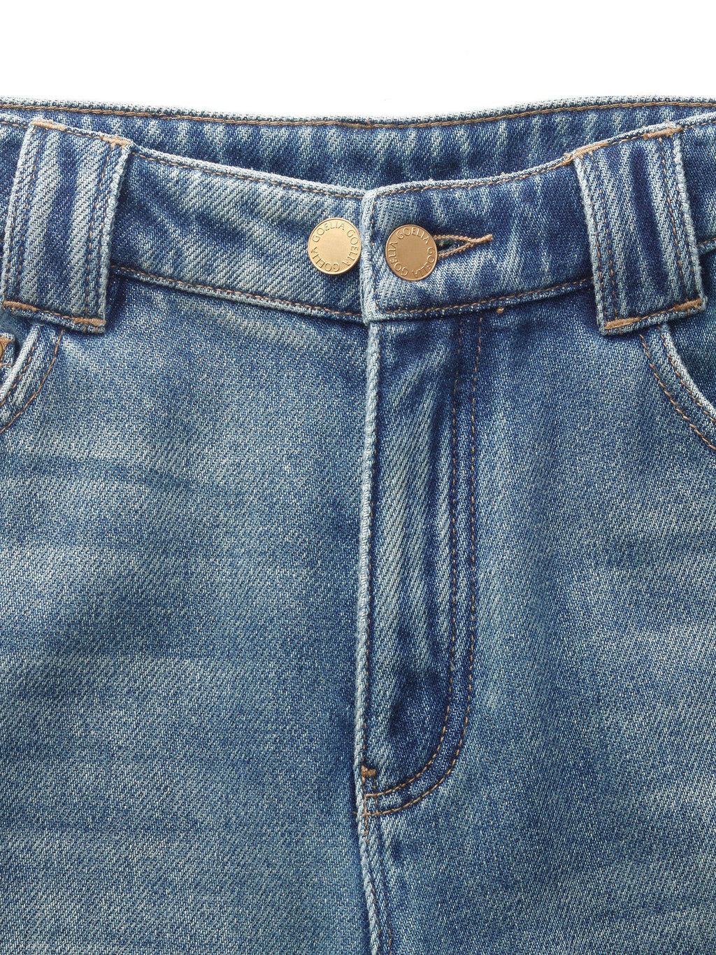 Pamuk Düz Paça Kadın Kot Pantolon