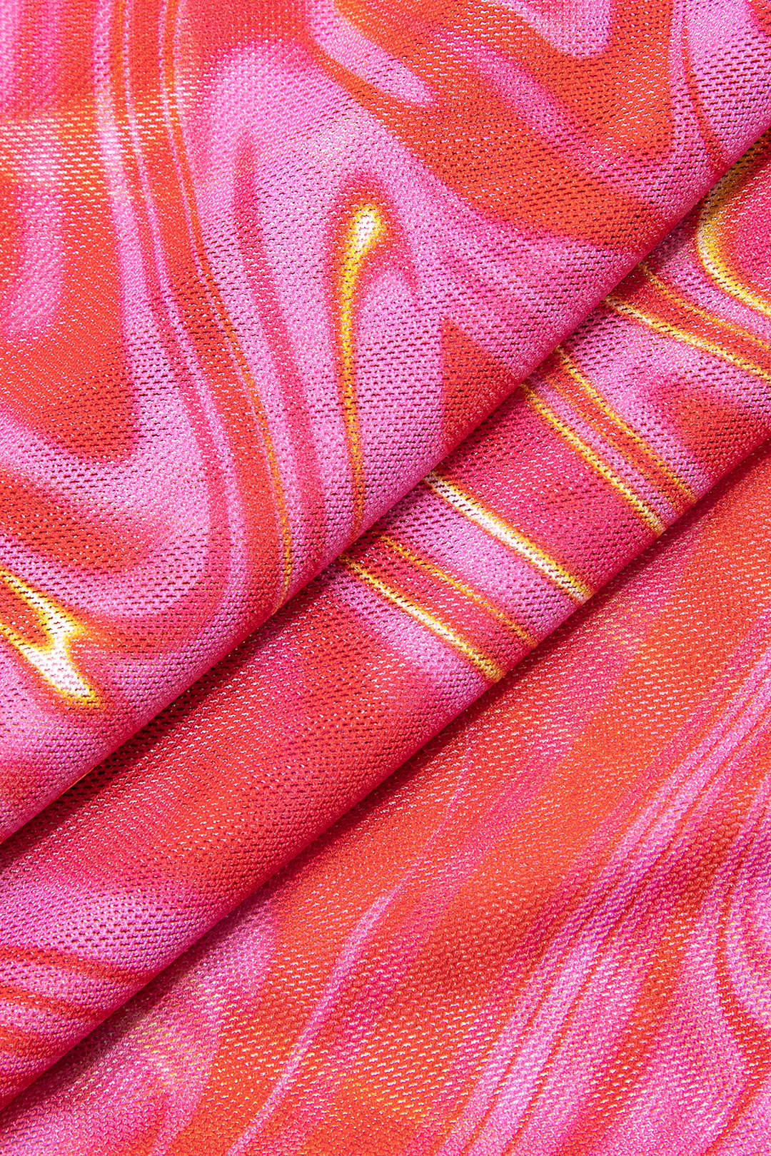 Etnik Desenli Dört Parça Bikini Takımı