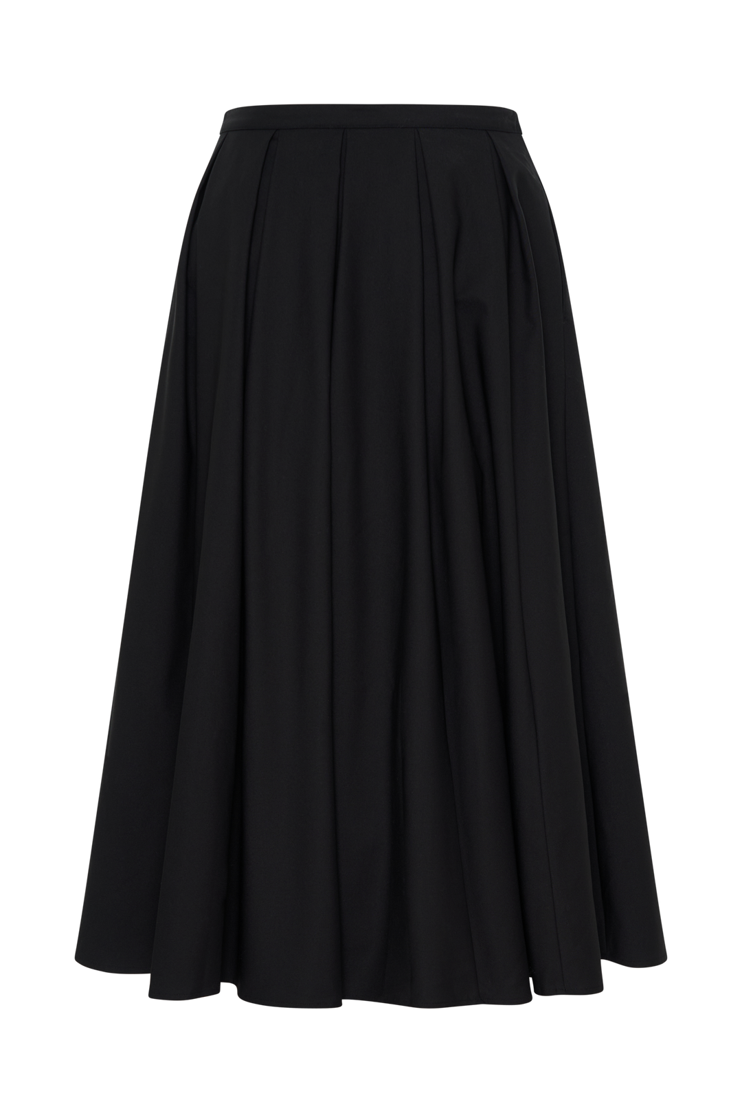 Clarence Keten A-Line Maxi Etek - Siyah