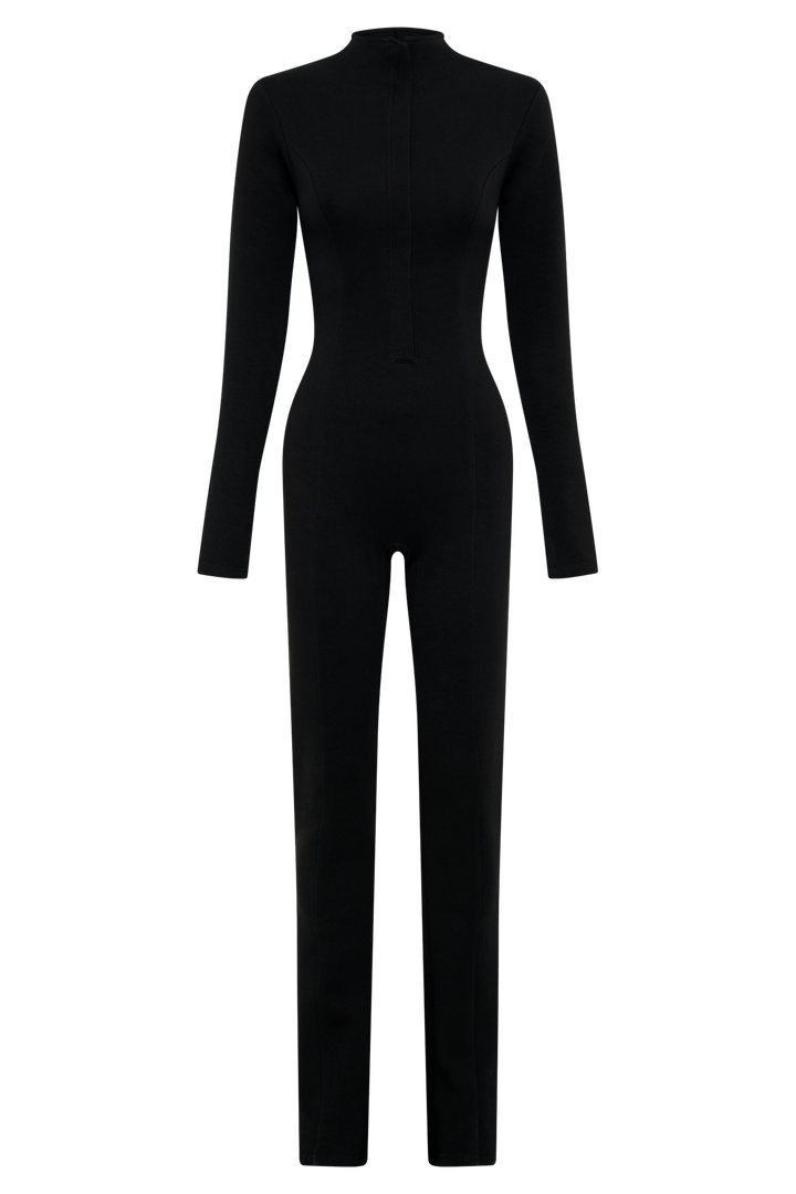 Margaery Scuba Jersey Tulum - Siyah