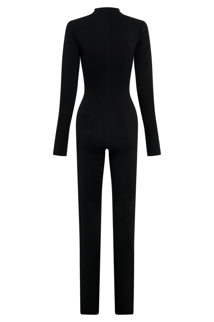Margaery Scuba Jersey Tulum - Siyah