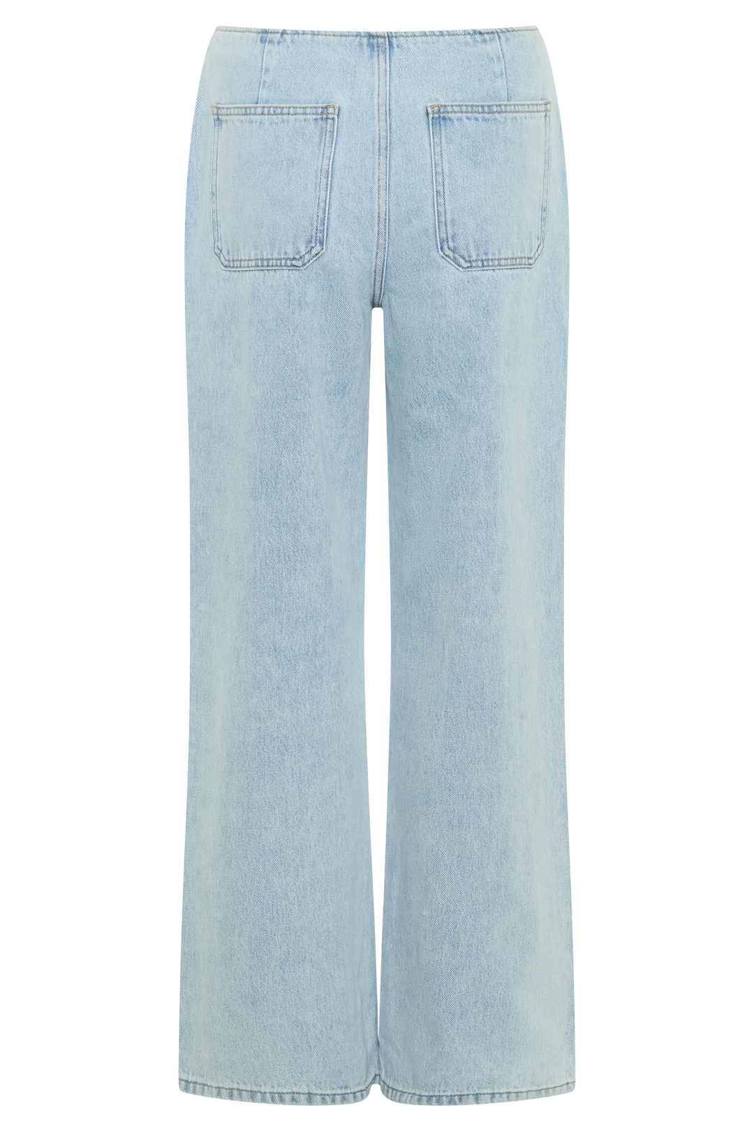 Caitlin Mid Bel Denim Flare Jeans - Açık Mavi