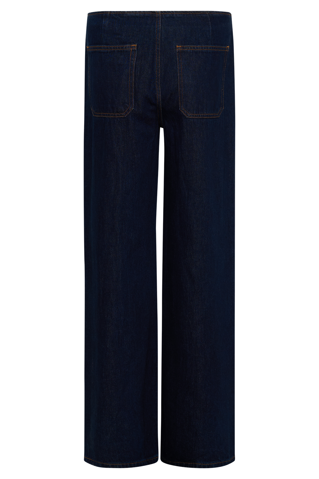 Caitlin Mid Bel Denim Flare Jeans - İndigo Mavi