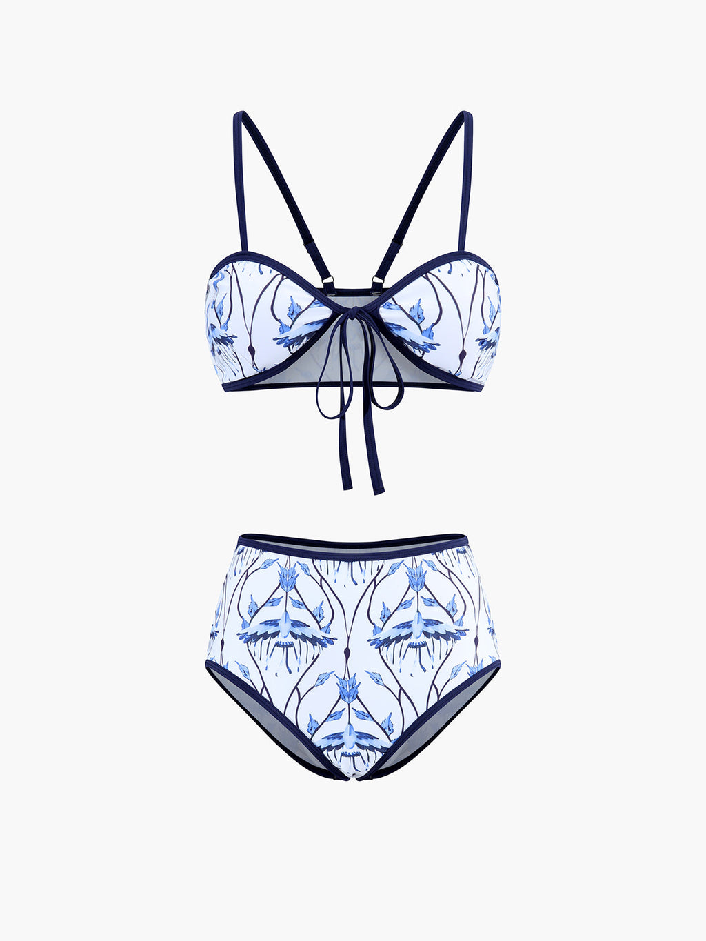 Maja Çiçek Baskılı Bağlamalı Bikini Takımı