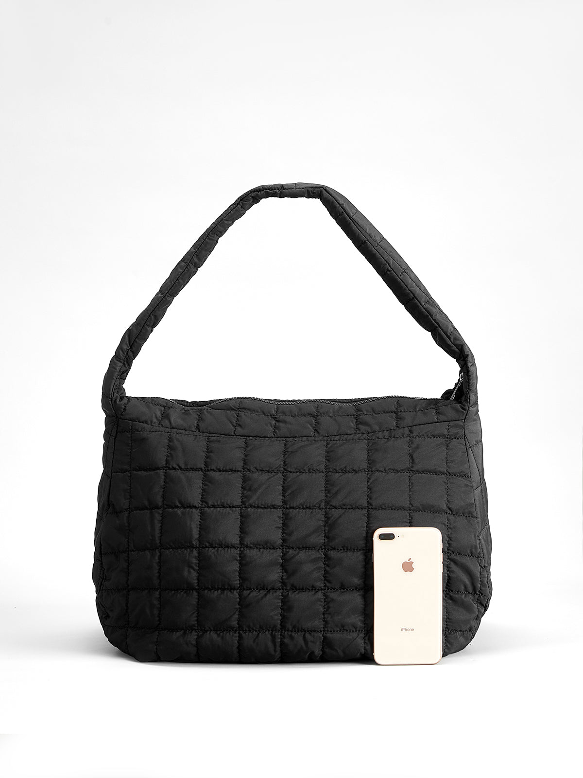 Quilted Luxe Tote Bag
