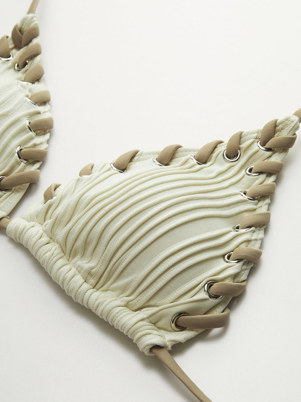 Grommet Dokulu Bikini Takımı