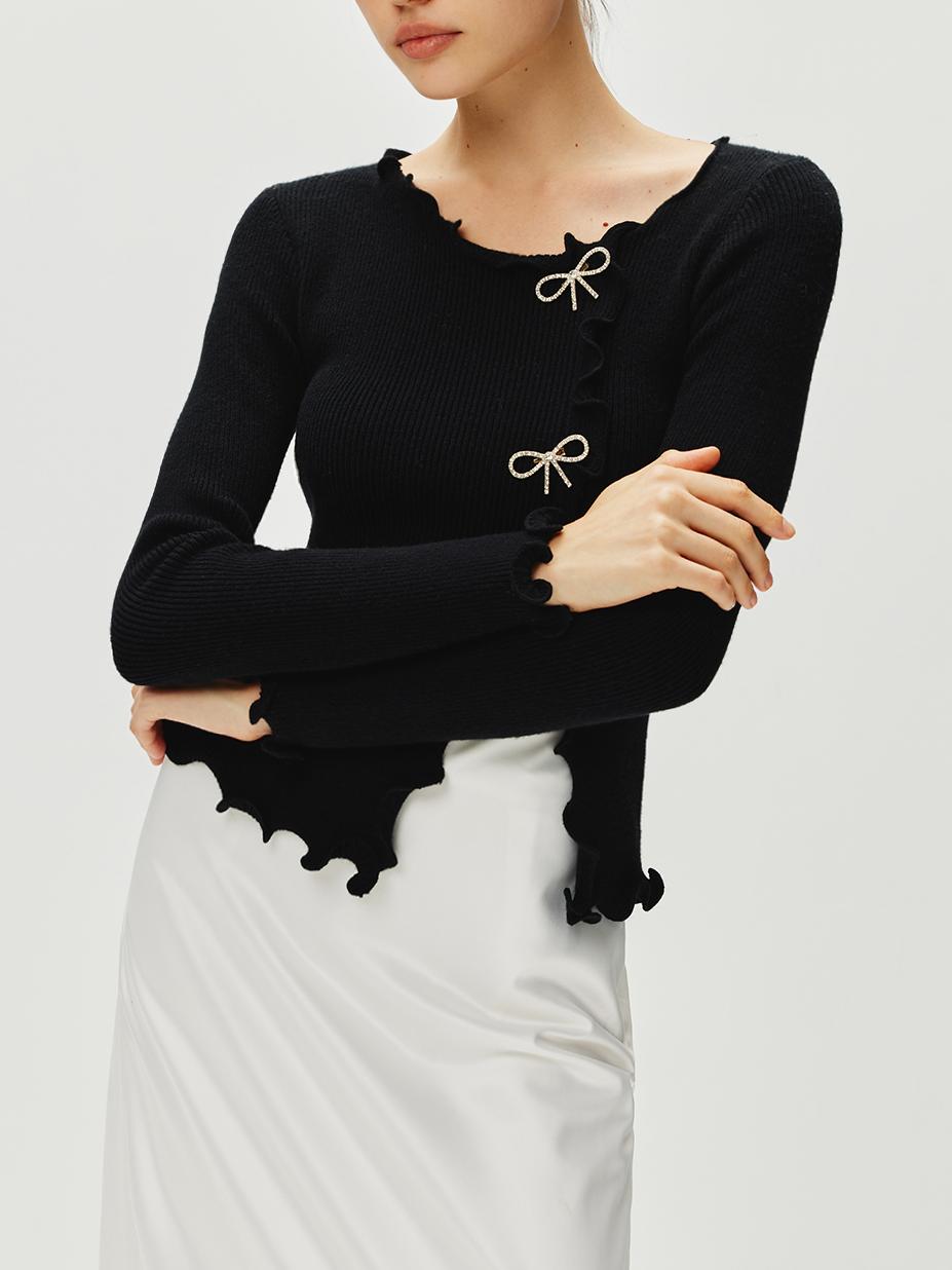 Fiyonklu Marul Kesim Bluz